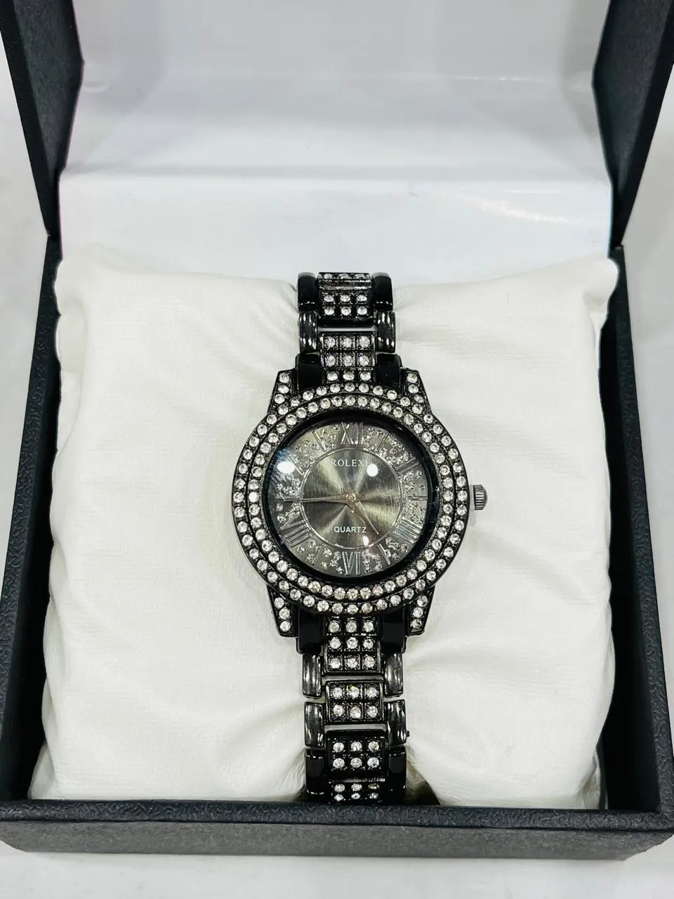 Ladies Watch BTL Chain Mixed Colors Artifical Diamonds