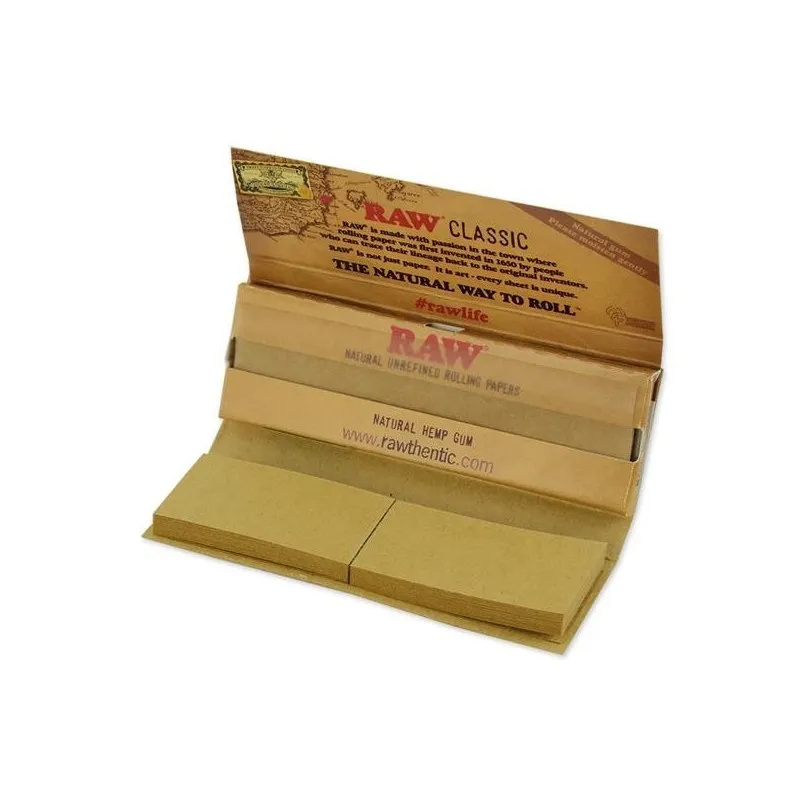 Raw Paper Classic Unrefined Rolling Connoisseur Small