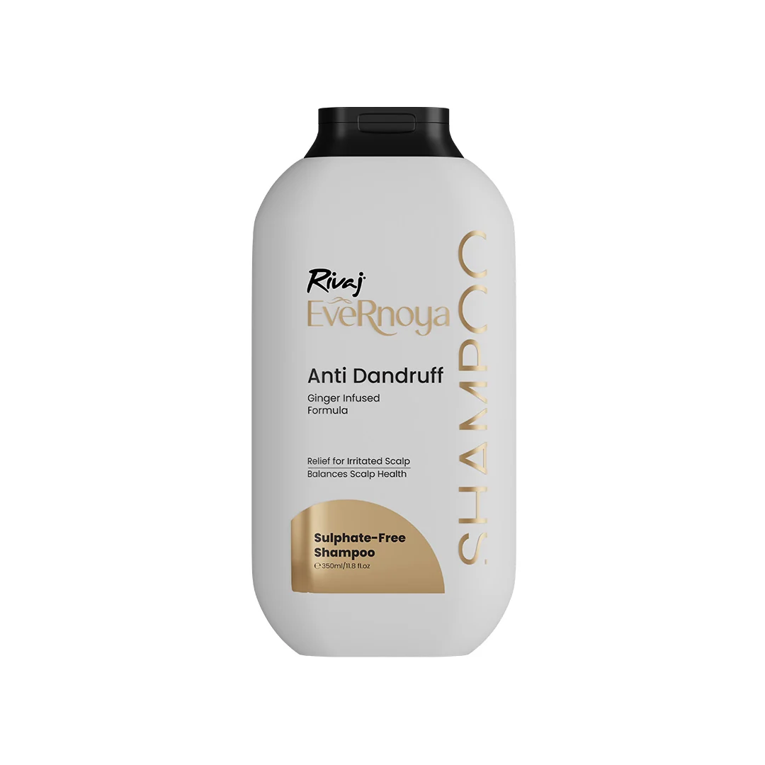 Rivaj Evernoya Shampoo Anti Dandruff Sulphate Free 350ML