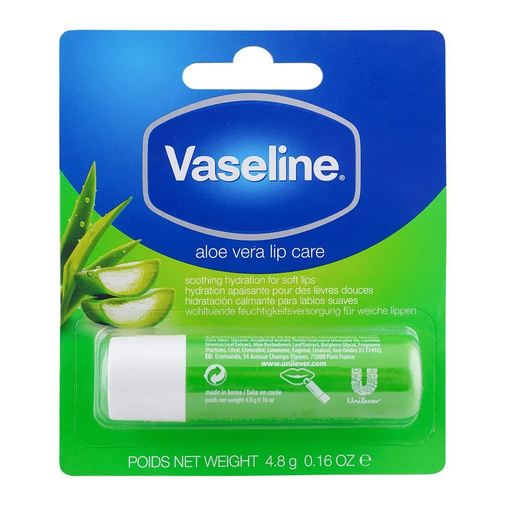 Vaseline Lip Balm Aloevera 4.8G