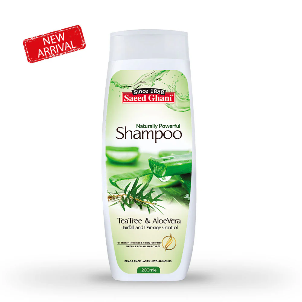 Saeed Ghani Shampoo Tea Tree And Aleo Vera 200ML