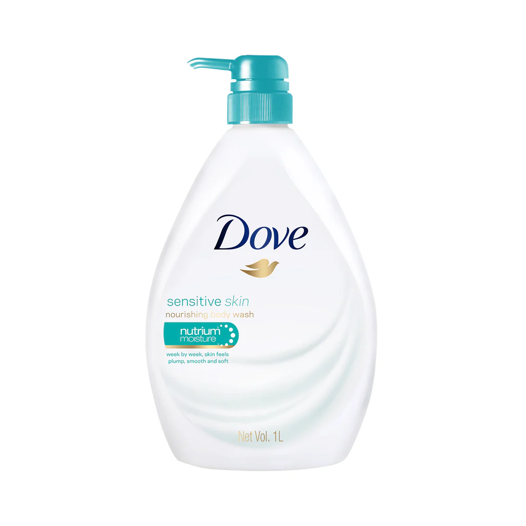 Dove Shower Gel Body Wash Sensitive Skin 1L