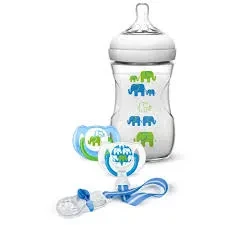 Avent Feeder Natural And Soother Set 260ML