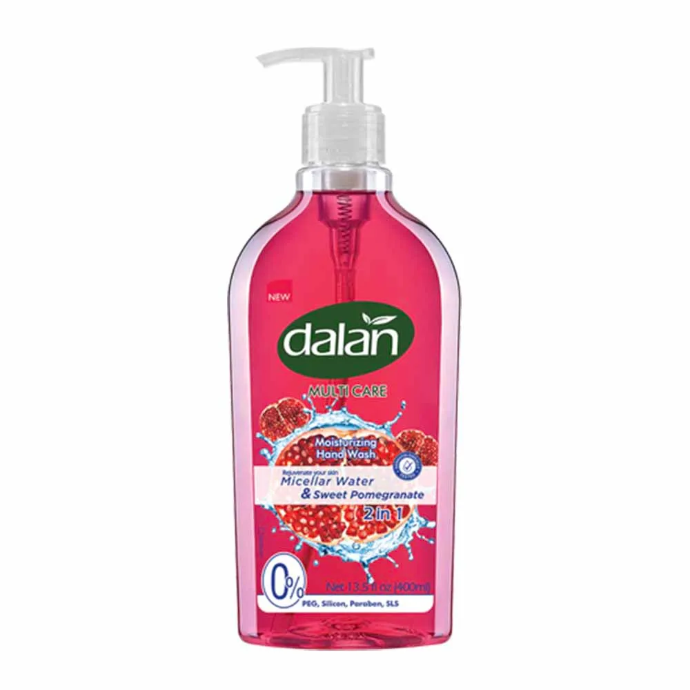 Dalan Hand Wash Micellar Water And Sweet Pomegranate 400ML