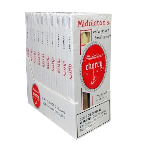 Black N More Pipe Tobacco Cherry 5 Tip Cigar