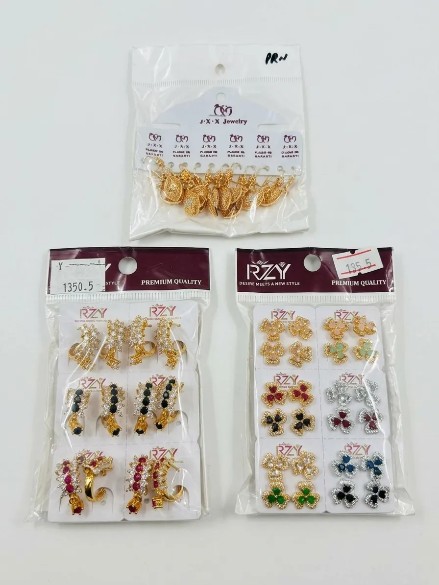 Jewellery New Ear Rings Multi