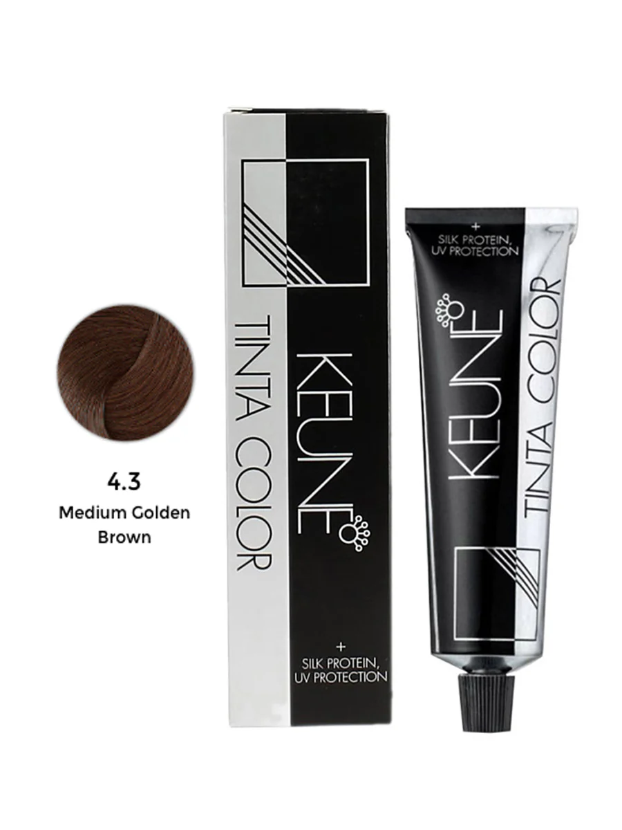 Keune Tinta Hair Color 4.3 Medium Golden Brown