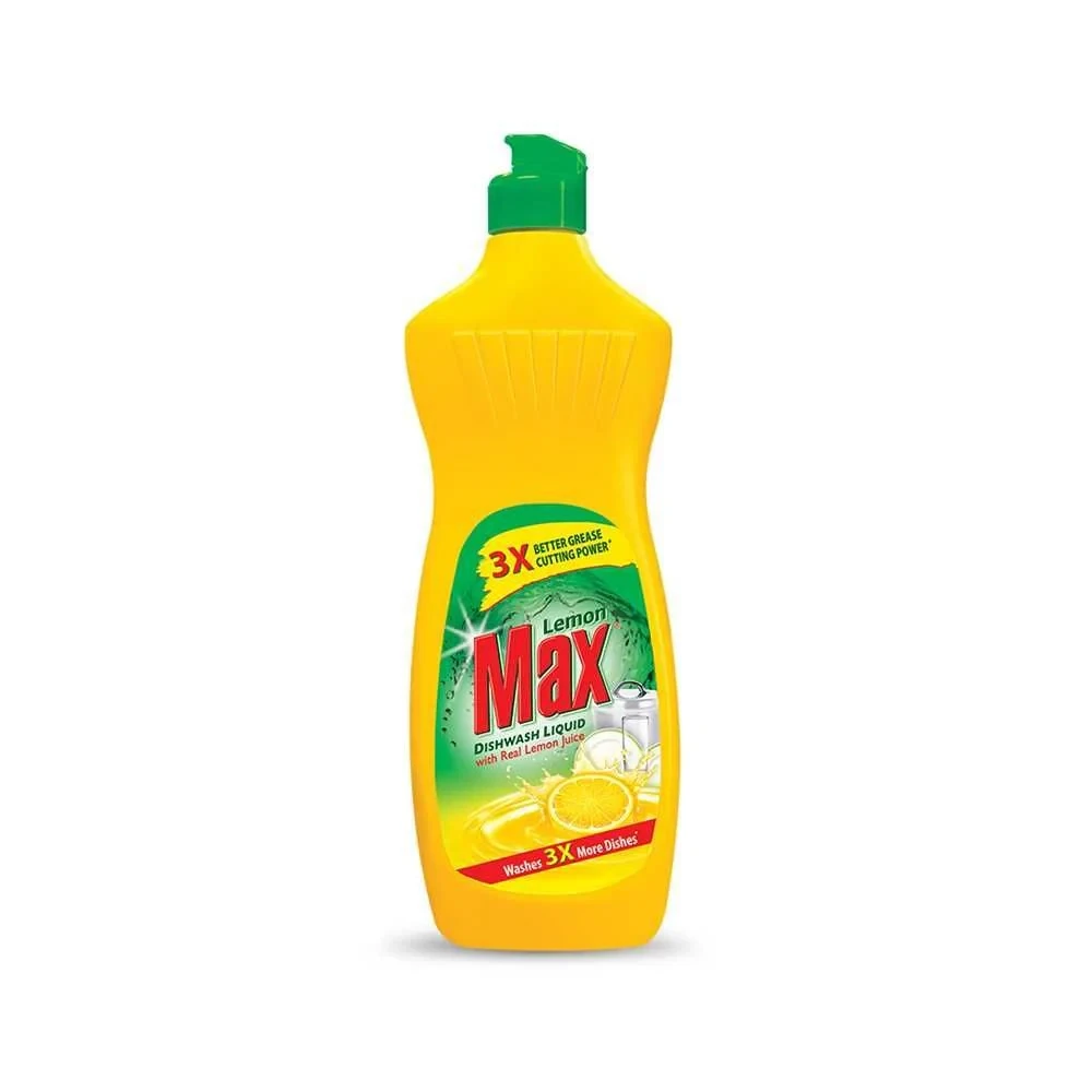 Lemon Max Dishwash Liquid Yellow 275ML