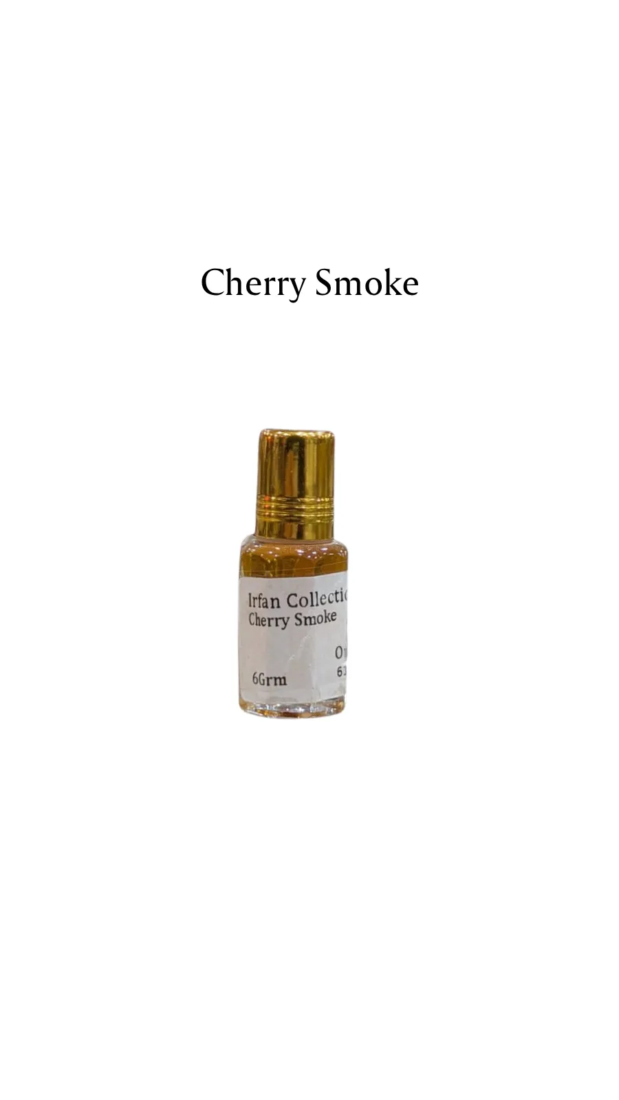 Concentrated Perfume Oil Attar Cherry Smoke French Tom Ford Only-F 6ML