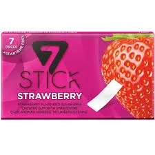 7Stck Gum 18S Strawberry