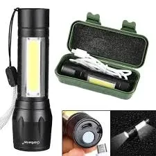 COB Charge LED Torch Tiffon Large