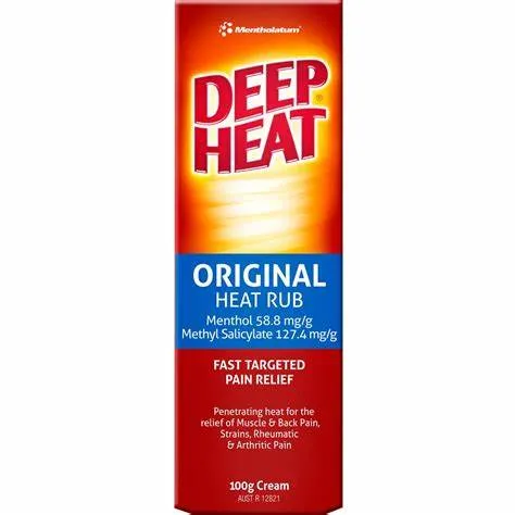 Deep Heat Cream Rub 100g