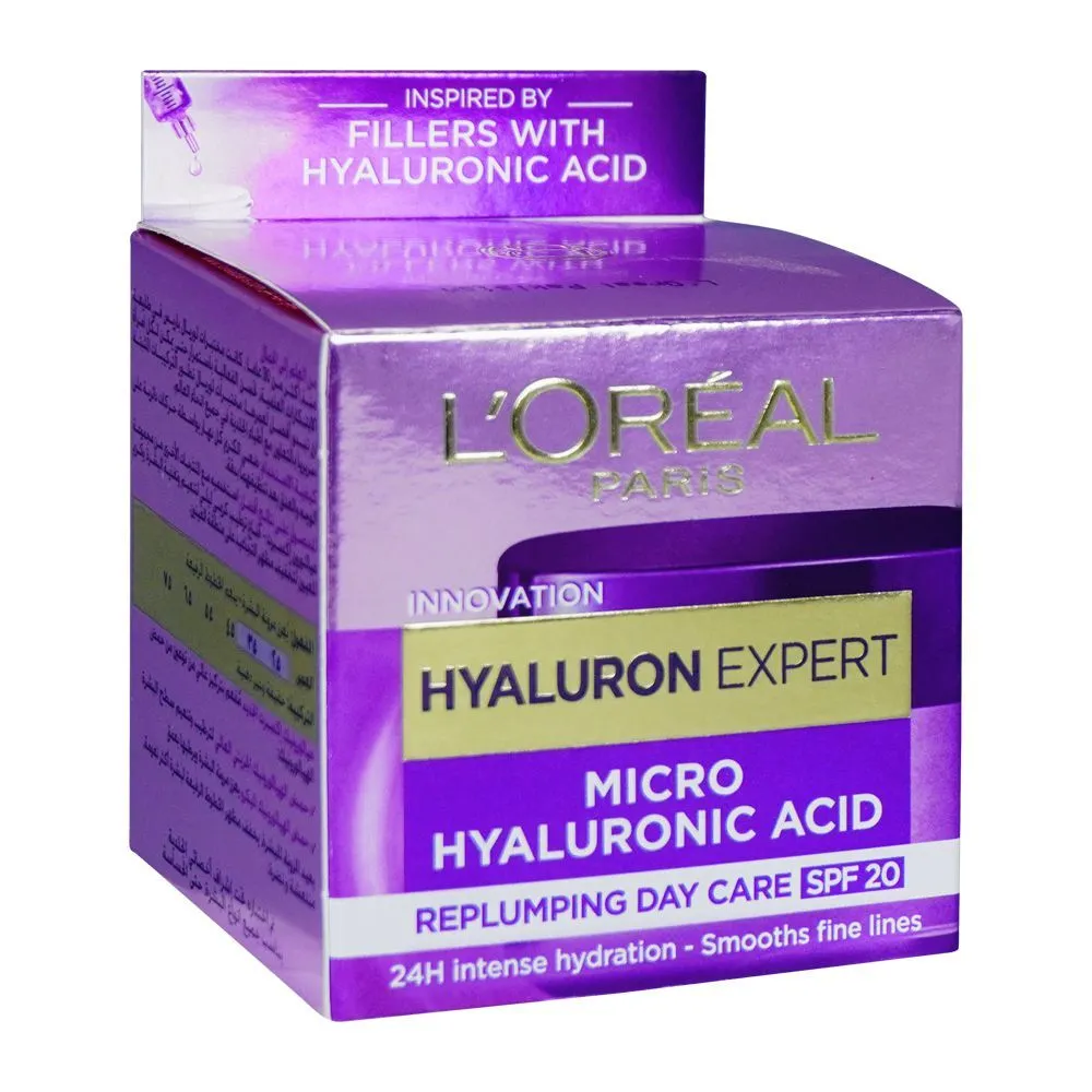 Loreal Cream Hyaluron Expert Replumping Day 50Ml