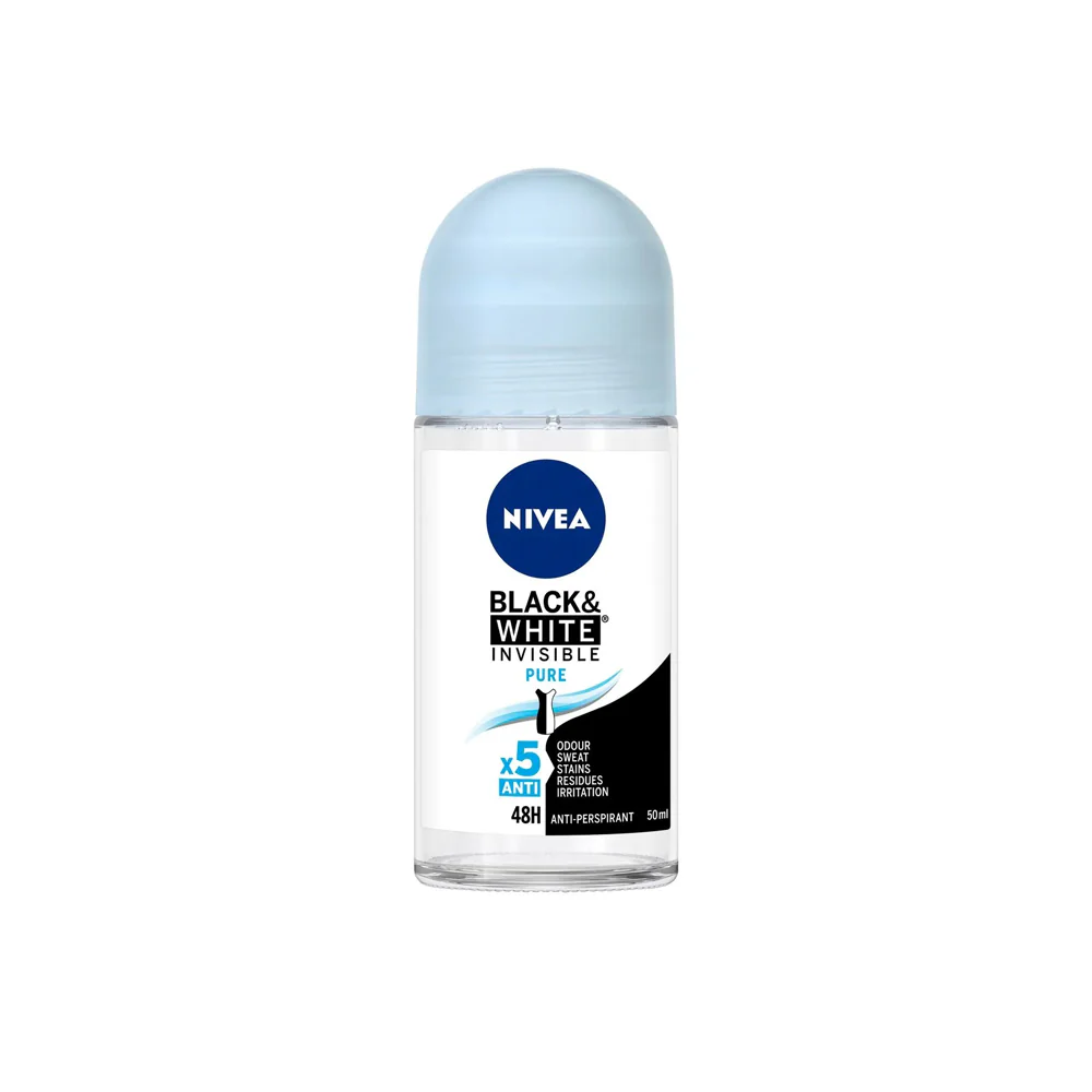 Nivea Roll On Black And White Pure 50ML