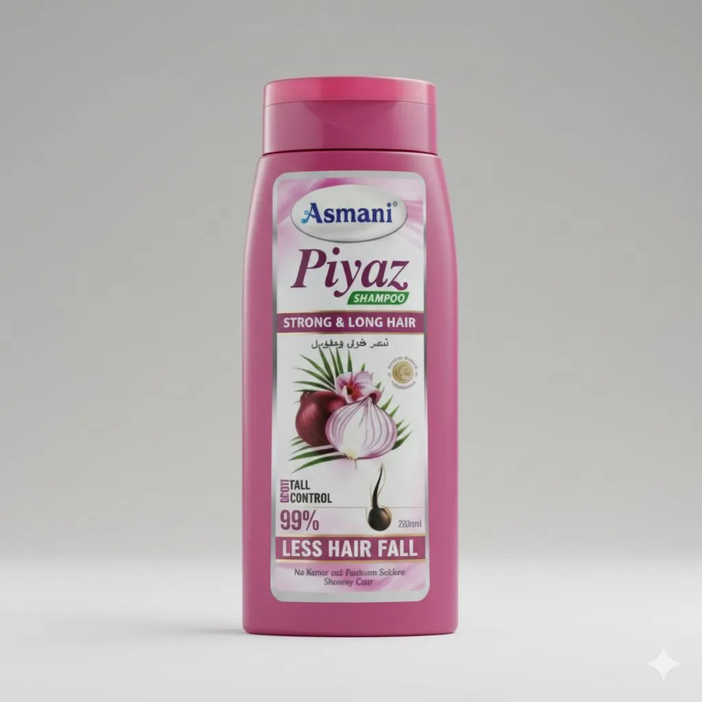 Asmani Shampoo Piyaz Less Hair Fall 200ML