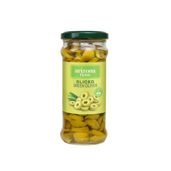 Arizona Fields Olives Green Sliced 370G