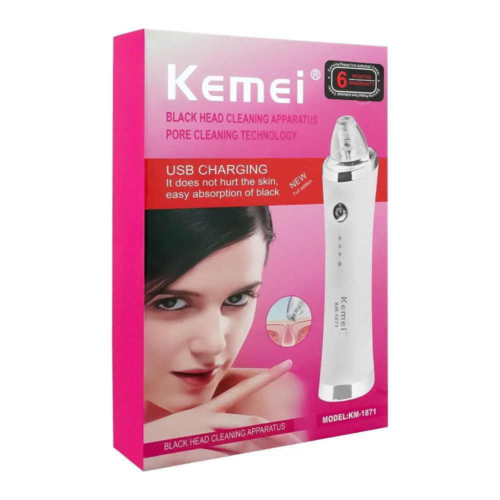 Kemei Blackhead Cleaning Machine KM1871 Usb Charging