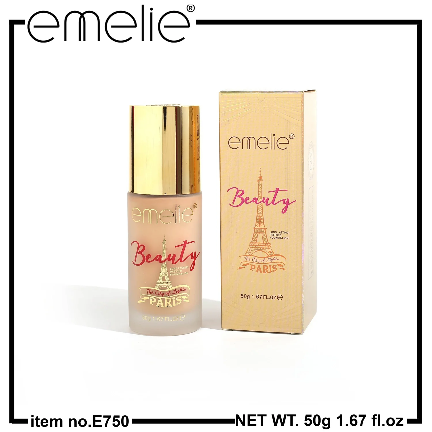 Emelie Foundation Beauty Paris 50G E750