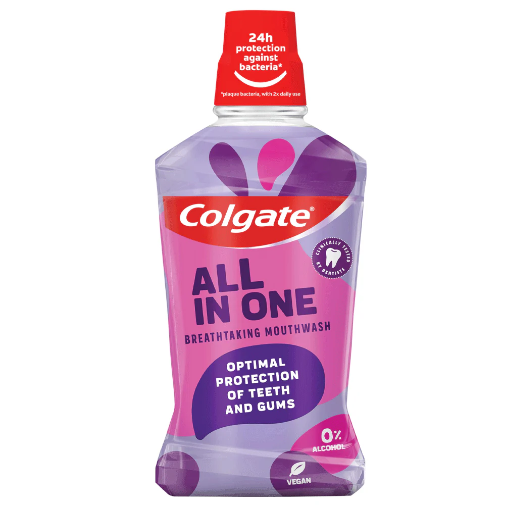 Colgate Mouthwash All In One 0% Alcohol 500ML