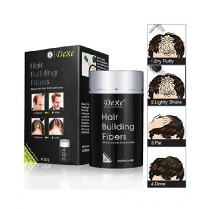 Dexe Hair Building Fiber 22G 2N D.Brown