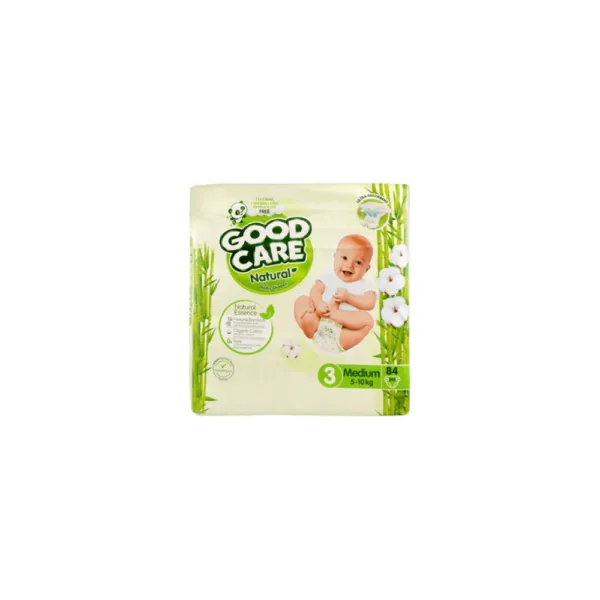 Goodcare Diapers Natural 3 84Pcs