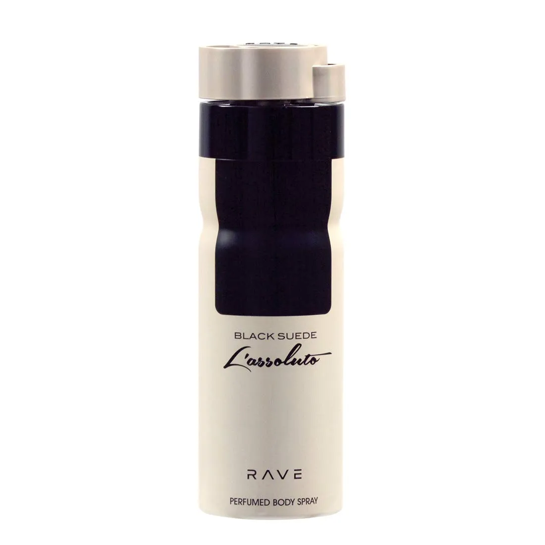 Rave Perfumed Deodorant Body Spray Black Suede 200ML