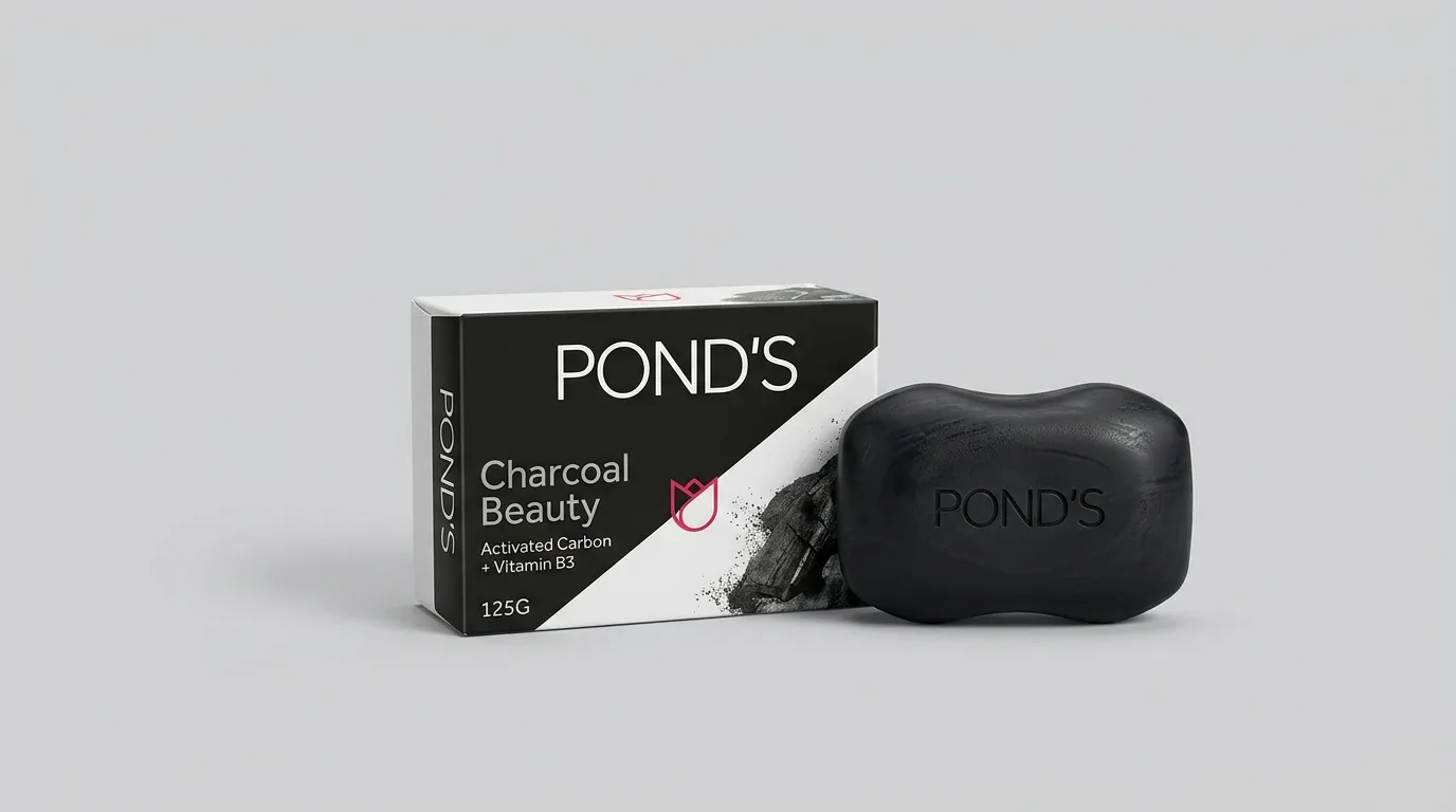 Pond's Soap Charcoal Beauty 125G