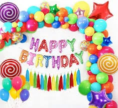 Birthday Celebration Full Set Balloons Bada Etc