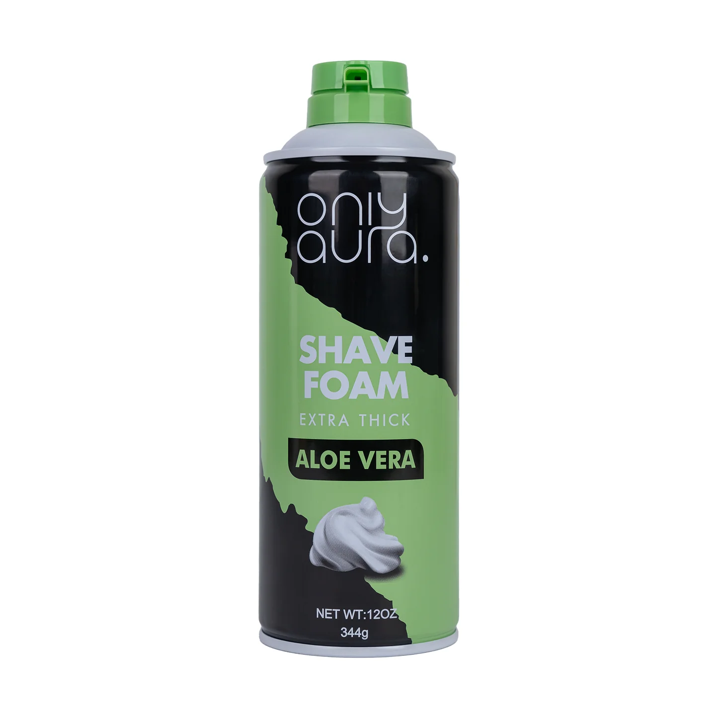 Only Aura Shaving Foam Aloe Vera 344G