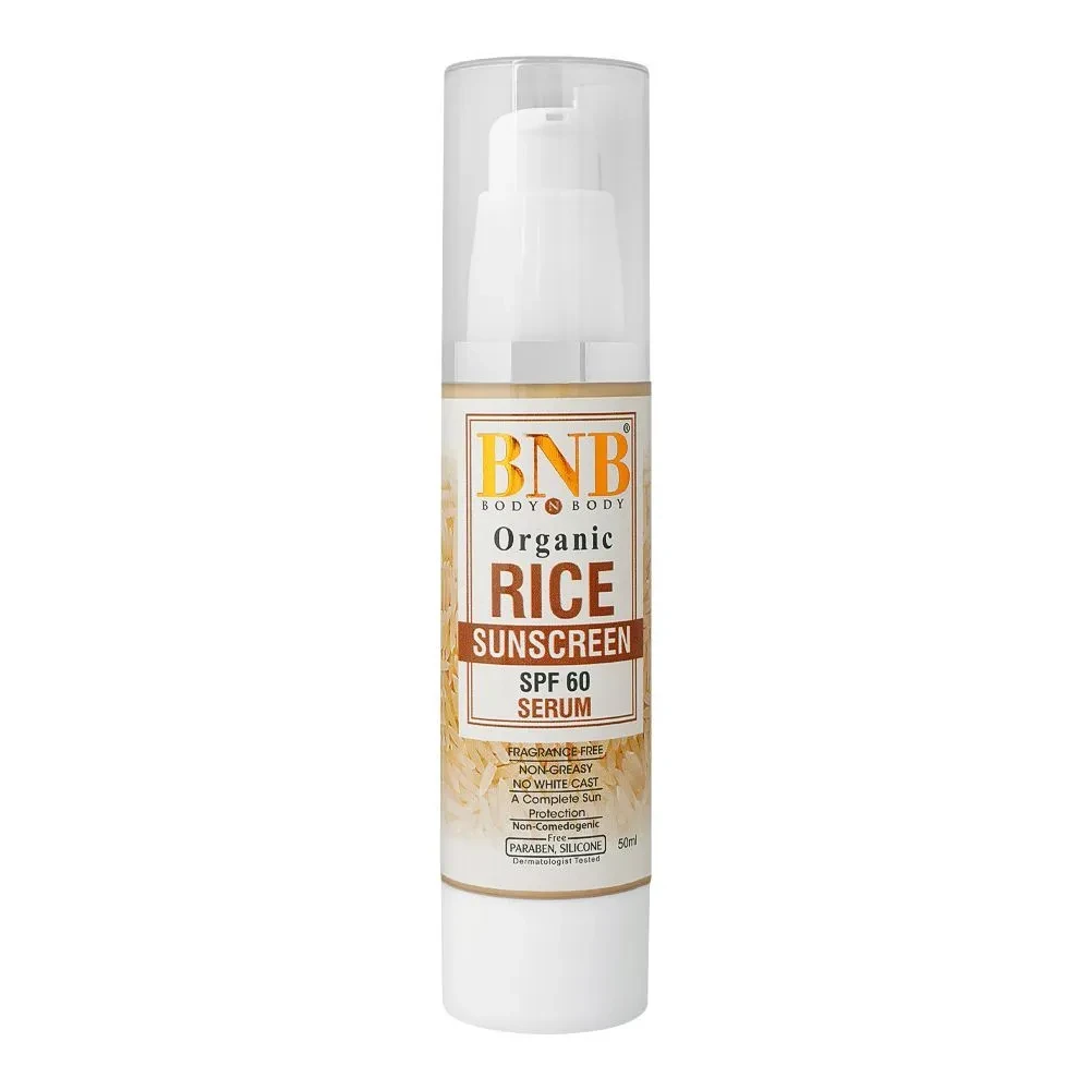BNB Sunscreen Spf 60 Organic Rice 50ML