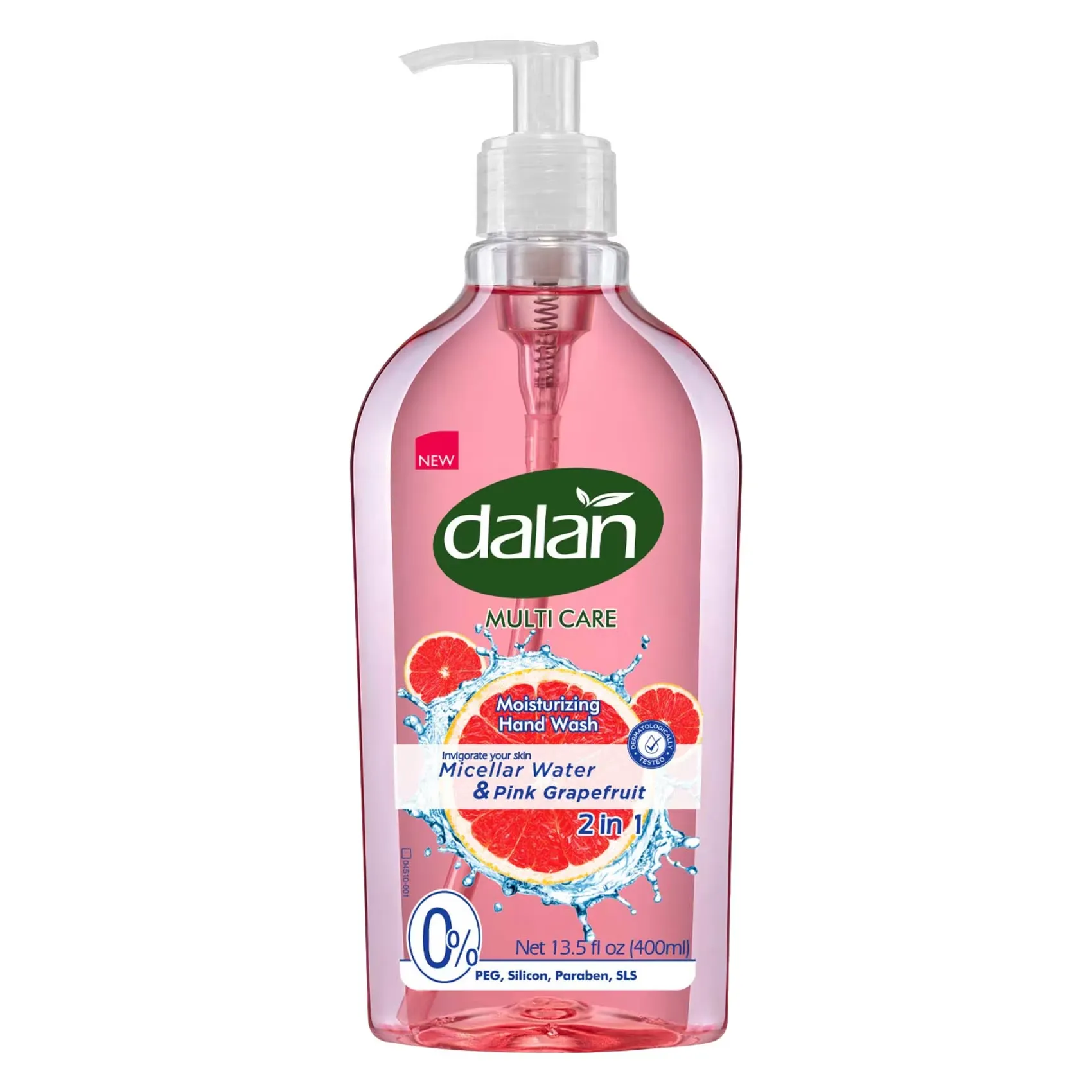 Dalan Hand Wash Micellar Water And Pink Grape Fruit 400ML