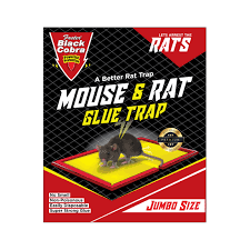 Black Cobra Mouse And Rat Glue Trap Book