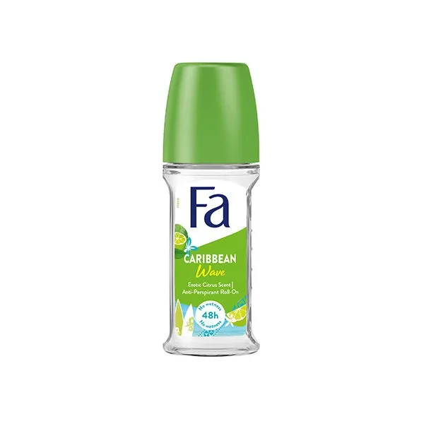 Fa Deodorant Roll On Caribbean Lemon 50ML