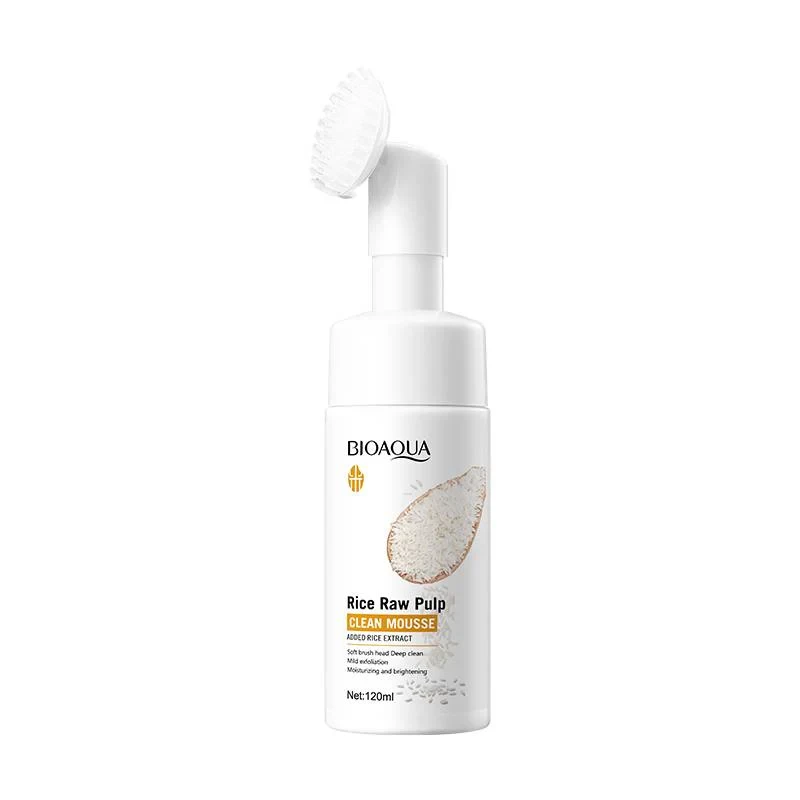 Bioaqua Facial Cleanser Rice Raw Pulp Mousse Bqy51803 120ML