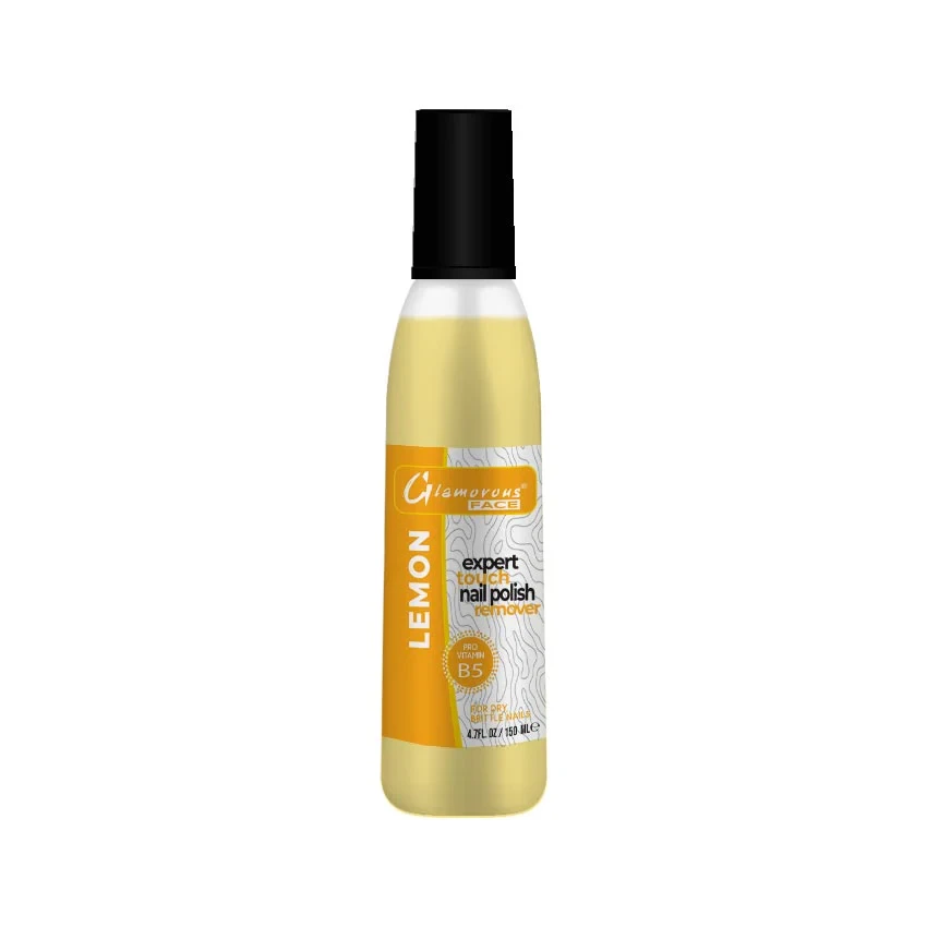 Glamorous Face Nail Polish Remover 1025 D Lemon 150ML