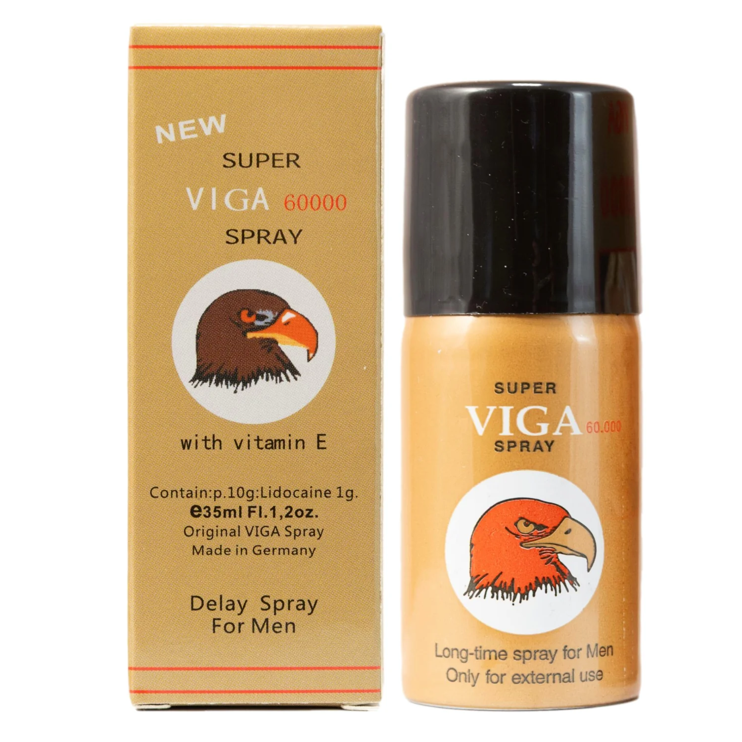 New Super Viga Time Delay Spray 60000 45ML