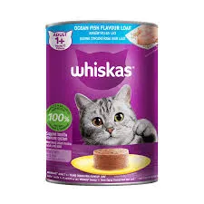 Whiskas Cat Jelly Tint Ocean Fish Flavour Loaf 400G