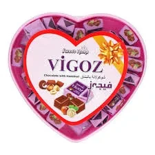 Vigos Chocolate Heart Hazelnut 200G