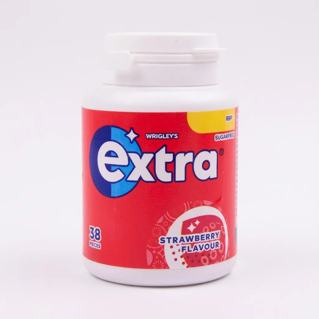 Extra Gum Jar Strawberry 38P