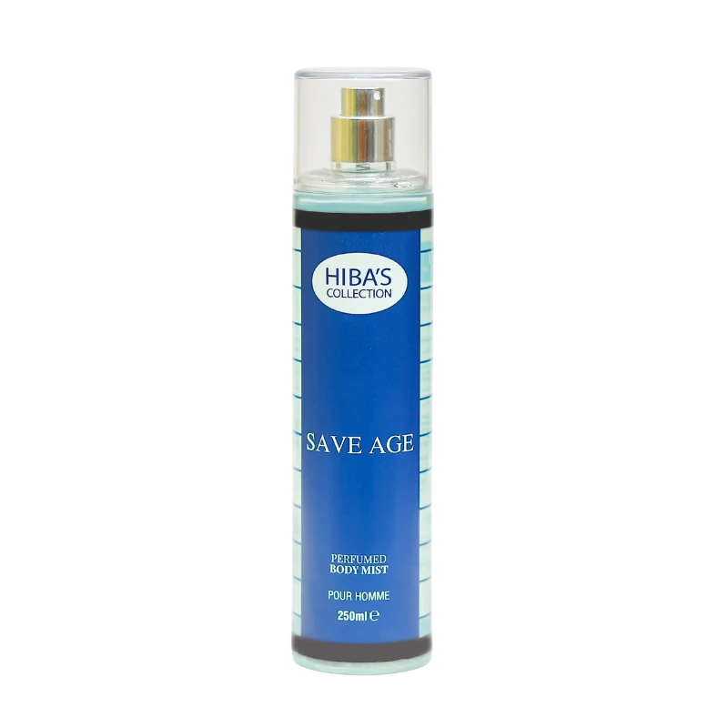 Hiba's Collection Body Mist Save Age 250ML