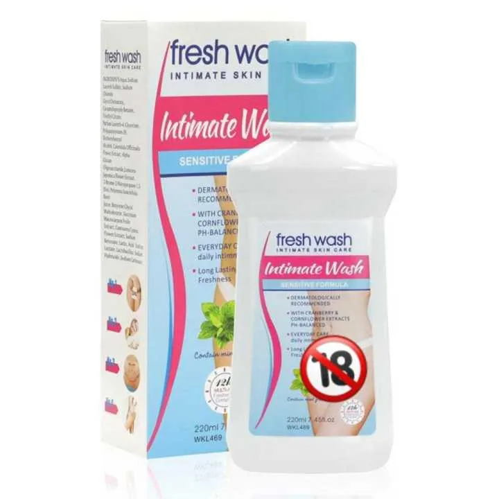 Fresh Wash Daily Intimate Wash Sensitive Formula 220ML
