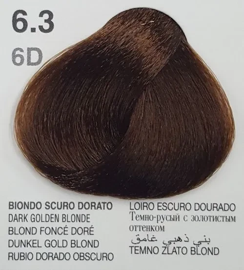 Dikson Dropcolor Tube 6.3 Dark Golden Blonde 100ml