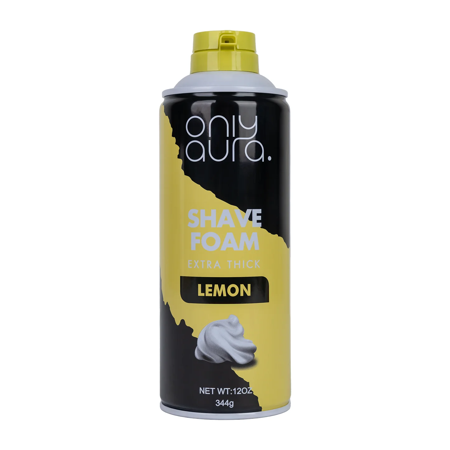 Only Aura Shaving Foam Lemon 344G