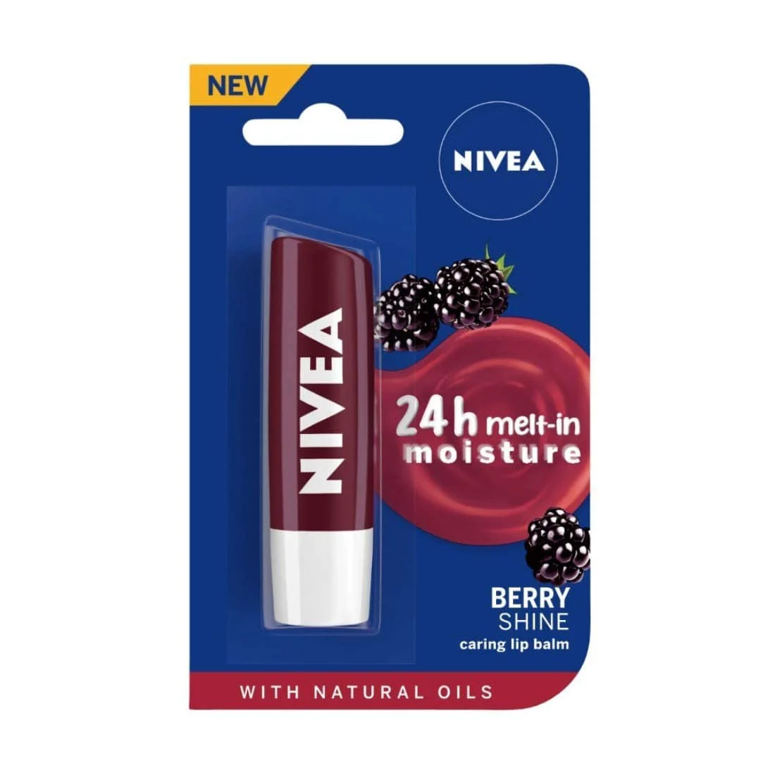 Nivea Lip Blam Blackberry 4.8G