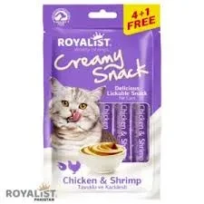 Royalist Cat Treats Chicken And Shrimp 5Pcs 75G