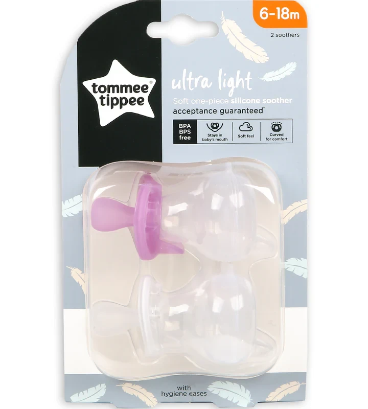 Tommee Tippee Soother 2* Ultra Light 0-6M 433453