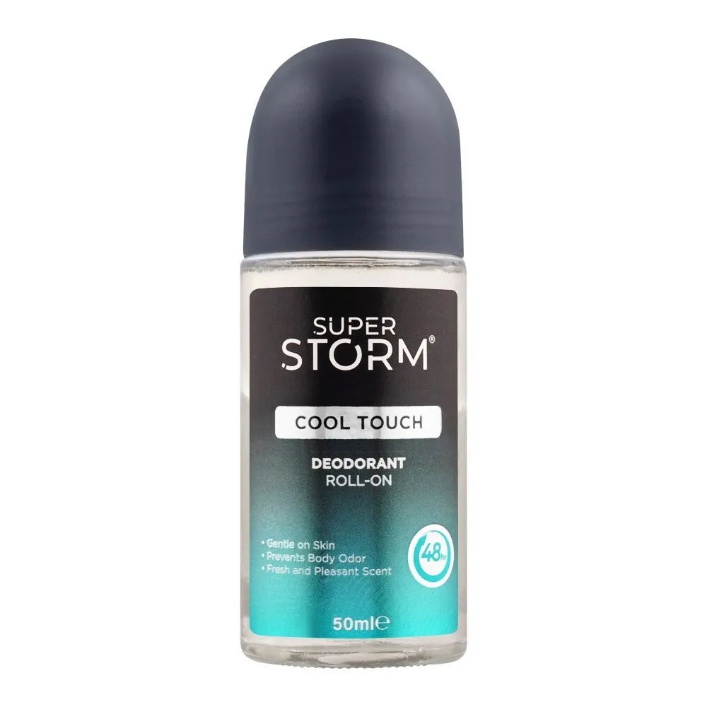 Super Storm Deodorant Roll On Cool Touch 50ML