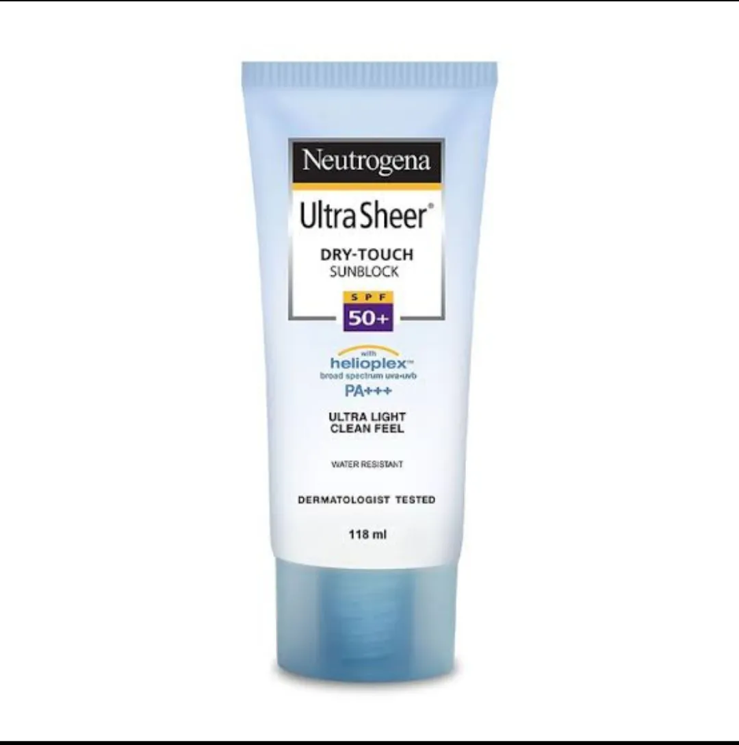 Neutrogena Sunblock Ch Ultra Sheer Spf50 Box 118ml
