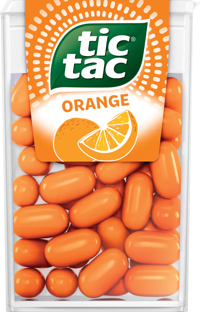 Tic Tac Chewy Orange 18G