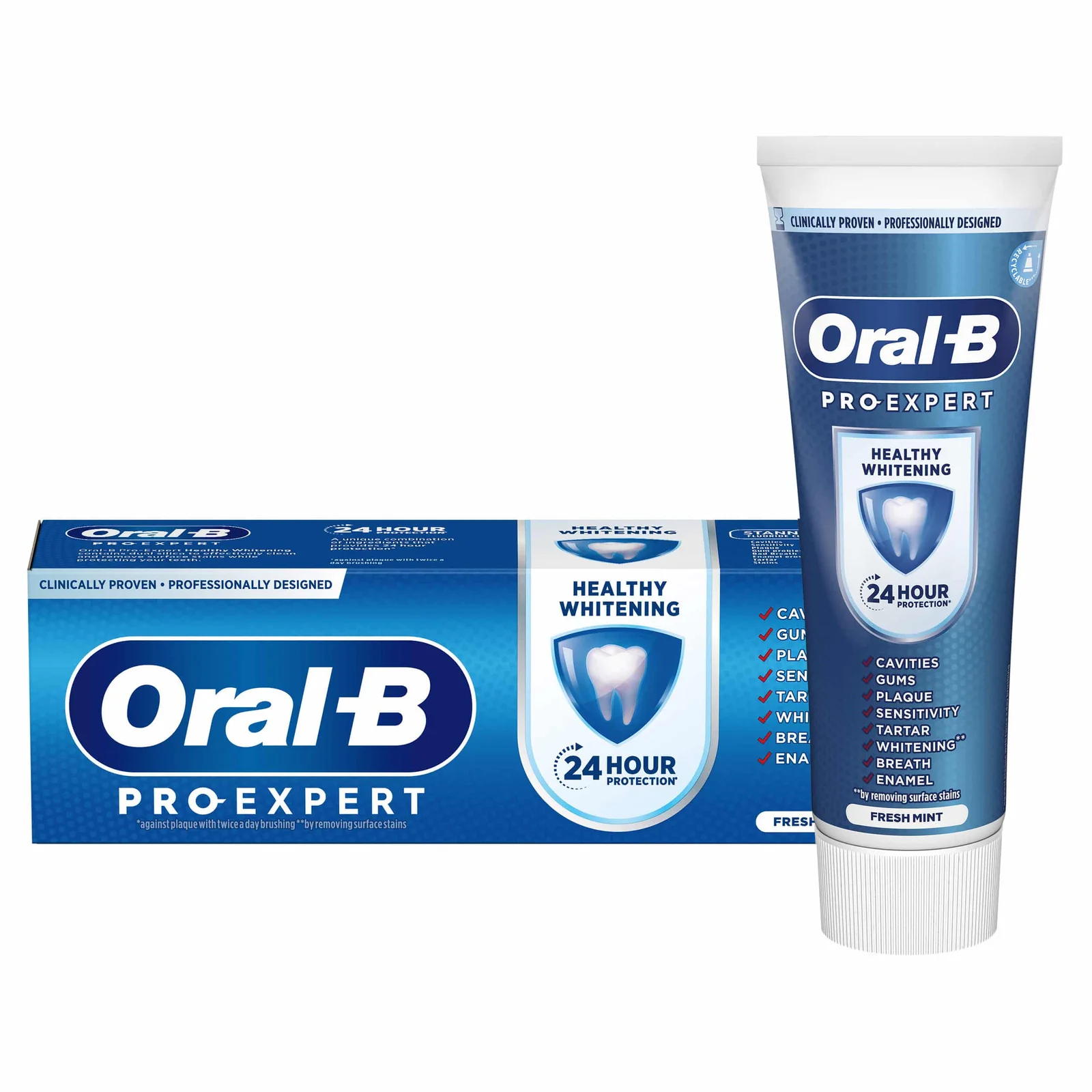 Oral-B Tooth Paste Pro Expert Healthy White 75ML